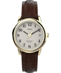 Heritage Easy Reader 25mm Leather Strap Watch