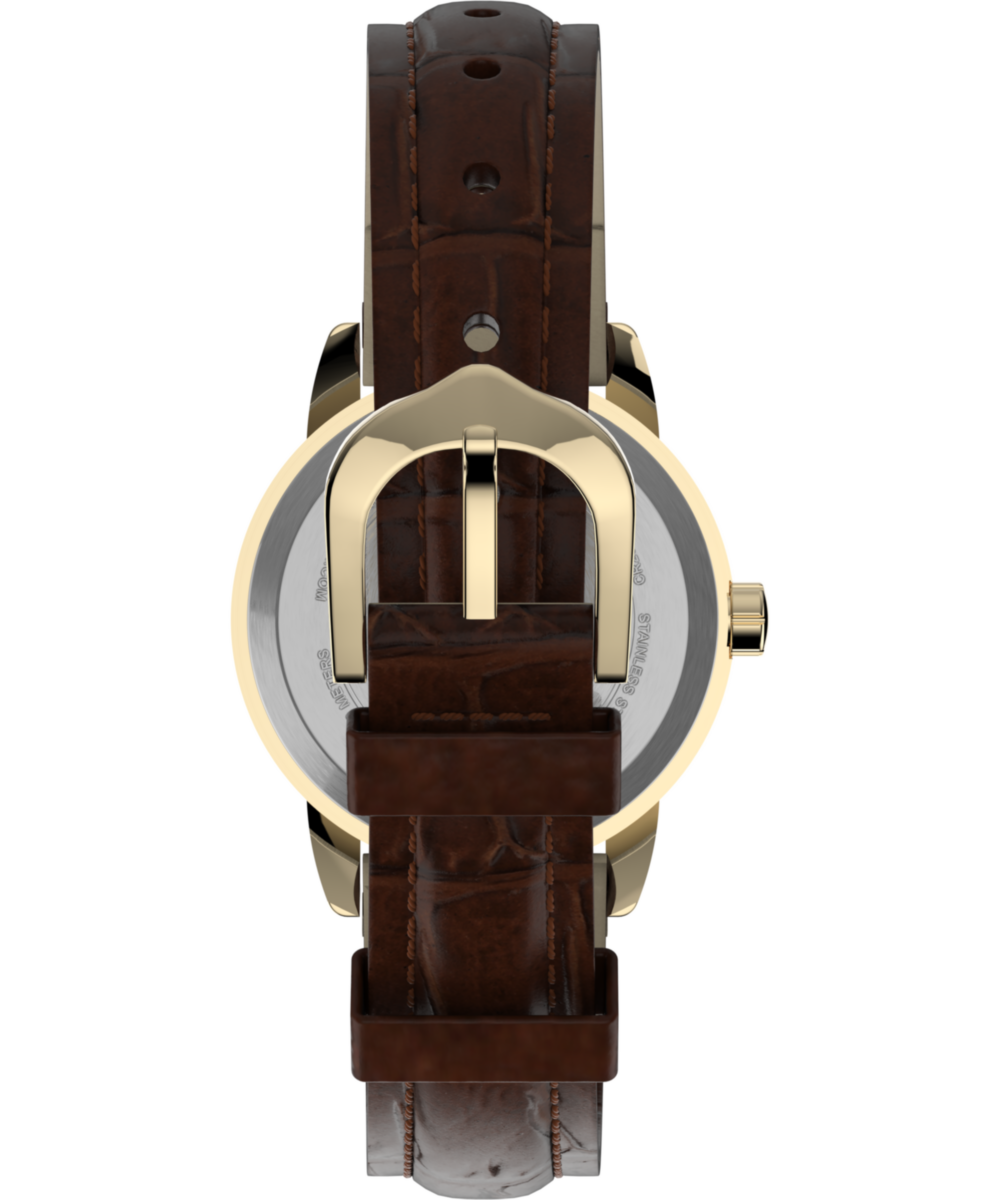 Heritage Easy Reader 25mm Leather Strap Watch