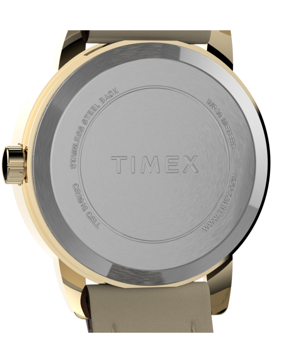 Heritage Easy Reader 25mm Leather Strap Watch