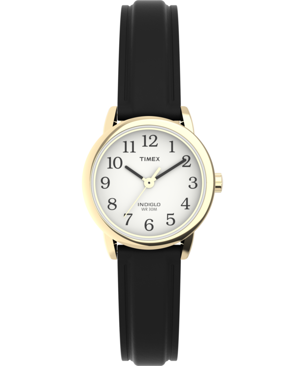 Heritage Easy Reader 25mm Leather Strap Watch