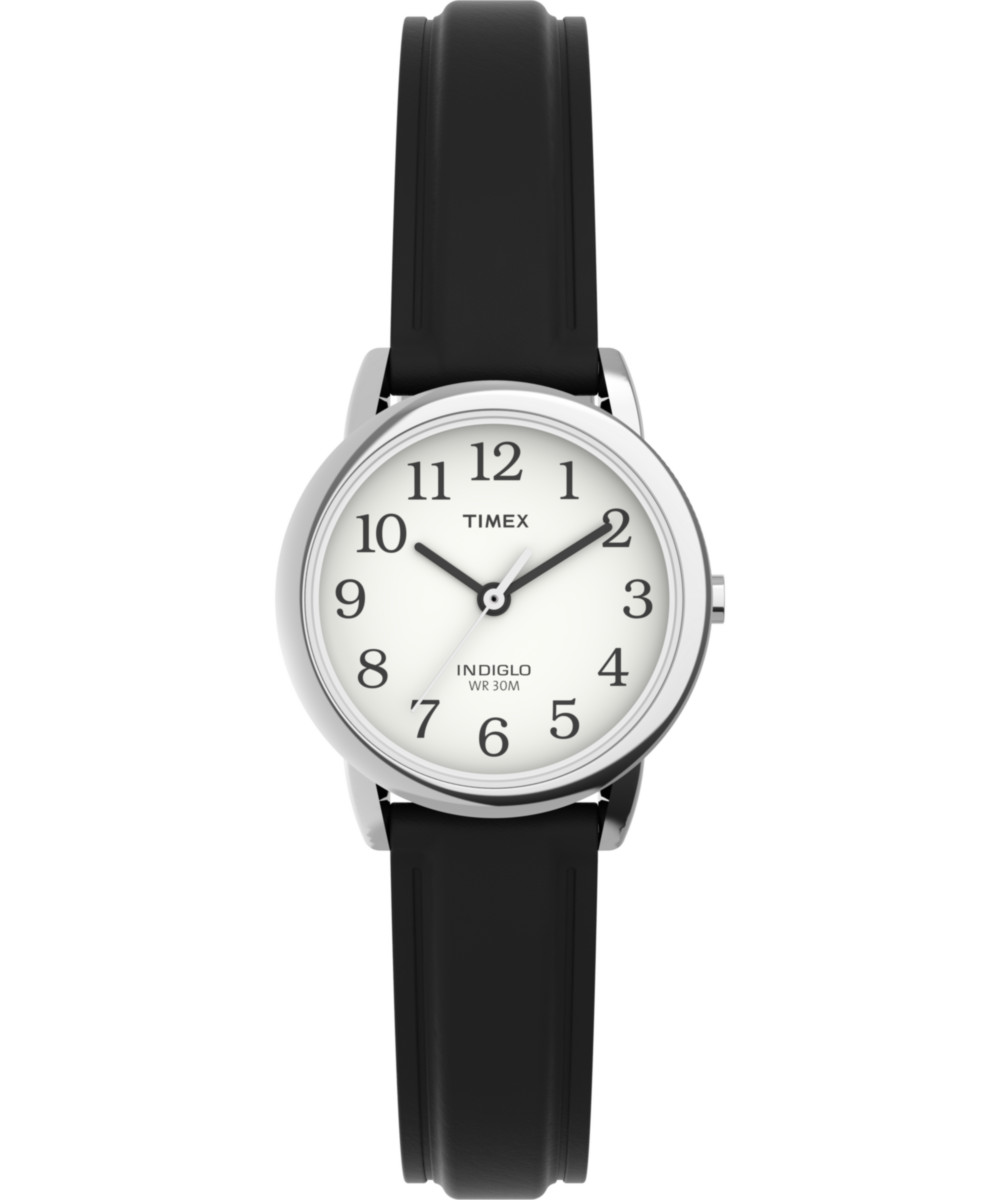 Heritage Easy Reader 25mm Leather Strap Watch
