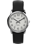 Heritage Easy Reader 35mm Leather Strap Watch