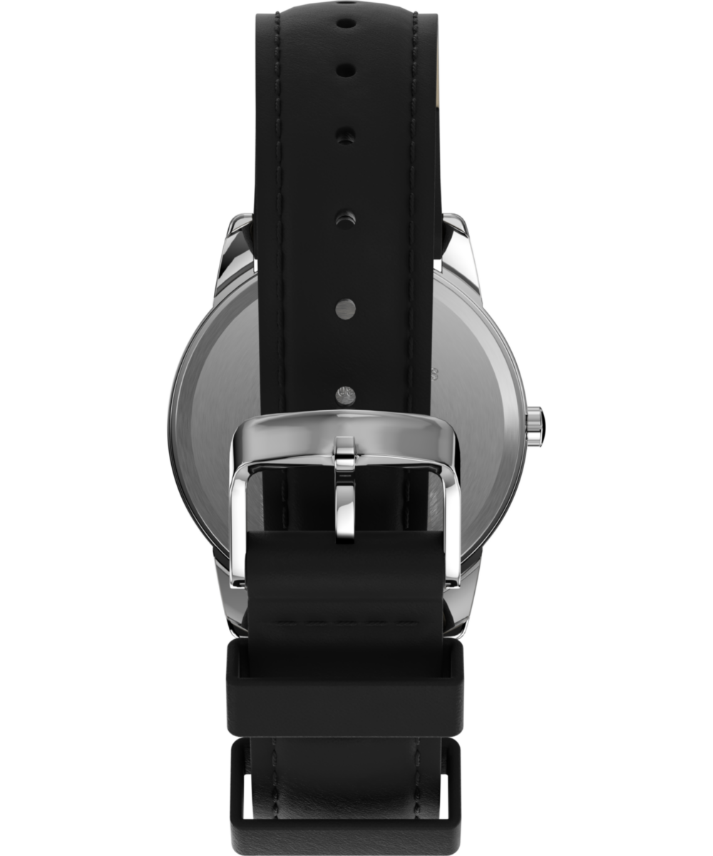 Heritage Easy Reader 35mm Leather Strap Watch