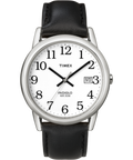 Heritage Easy Reader 35mm Leather Strap Watch