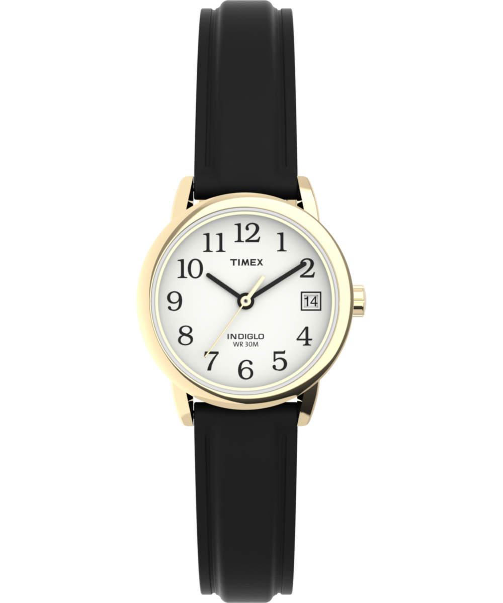 Heritage Easy Reader 25mm Leather Strap Watch