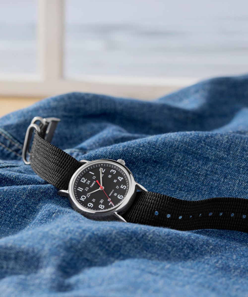 Heritage Weekender 38mm Fabric Strap Watch