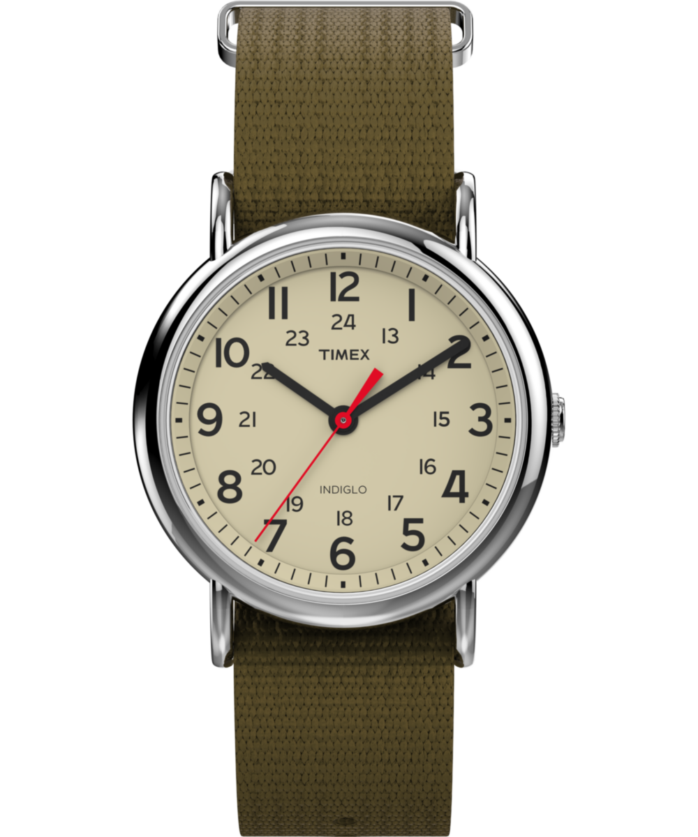 Heritage Weekender 38mm Fabric Strap Watch