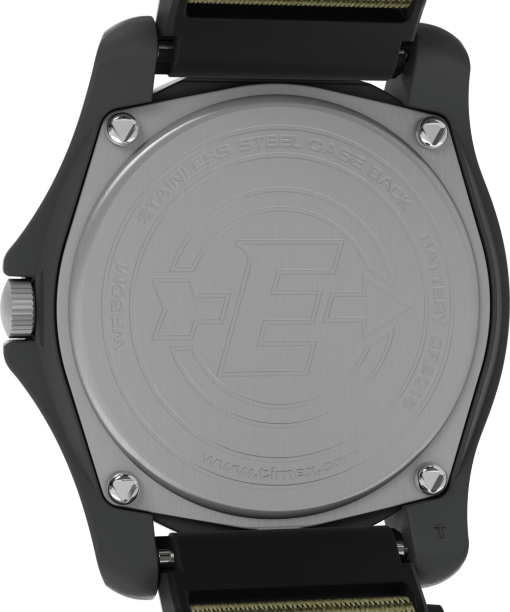 Heritage Expedition Camper 39mm Fabric Strap Watch