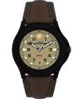Heritage Expedition Metal Field 40mm Leather Strap Watch