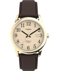 Heritage Easy Reader 38mm Leather Strap Watch