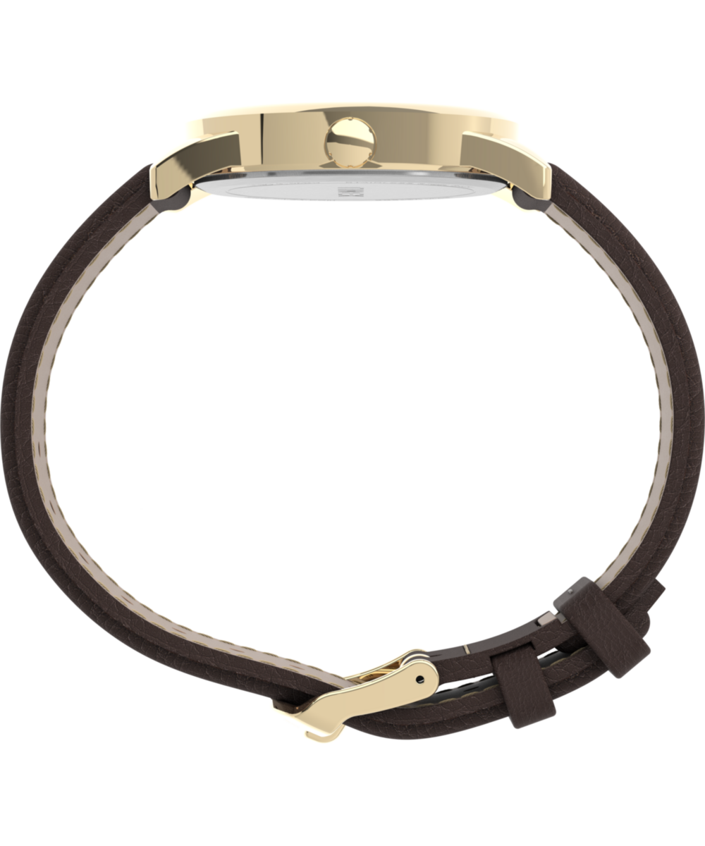 Heritage Easy Reader 38mm Leather Strap Watch