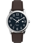 Heritage Easy Reader 38mm Leather Strap Watch