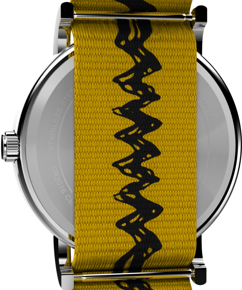 Heritage Peanuts x Timex Charlie Brown 38mm Fabric Strap Watch
