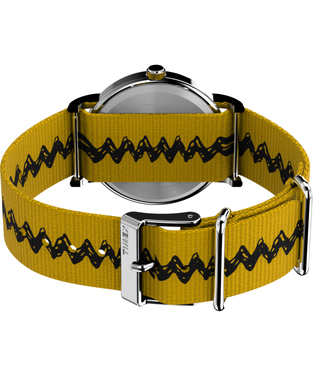Heritage Peanuts x Timex Charlie Brown 38mm Fabric Strap Watch
