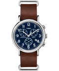 Heritage Weekender Chronograph 40mm Leather Strap Watch