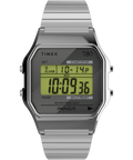 Heritage Timex T80 34mm Stainless Steel Expansion Band Watch