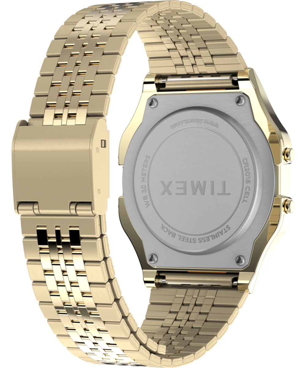 Heritage Timex T80 34mm Stainless Steel Bracelet Watch