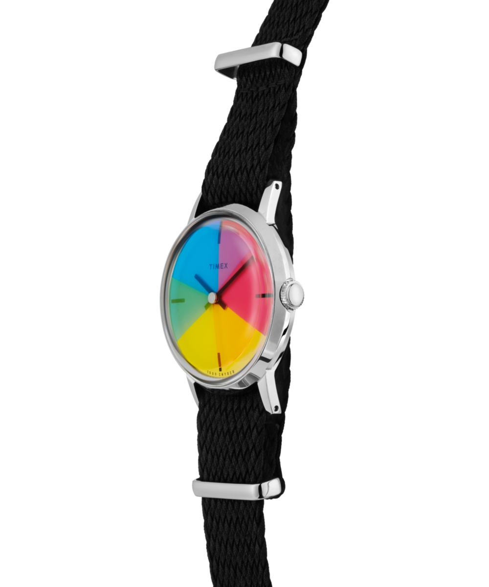 Heritage Timex x Todd Snyder Marlin Hand-Wound 1969 Color Flicks Reissue