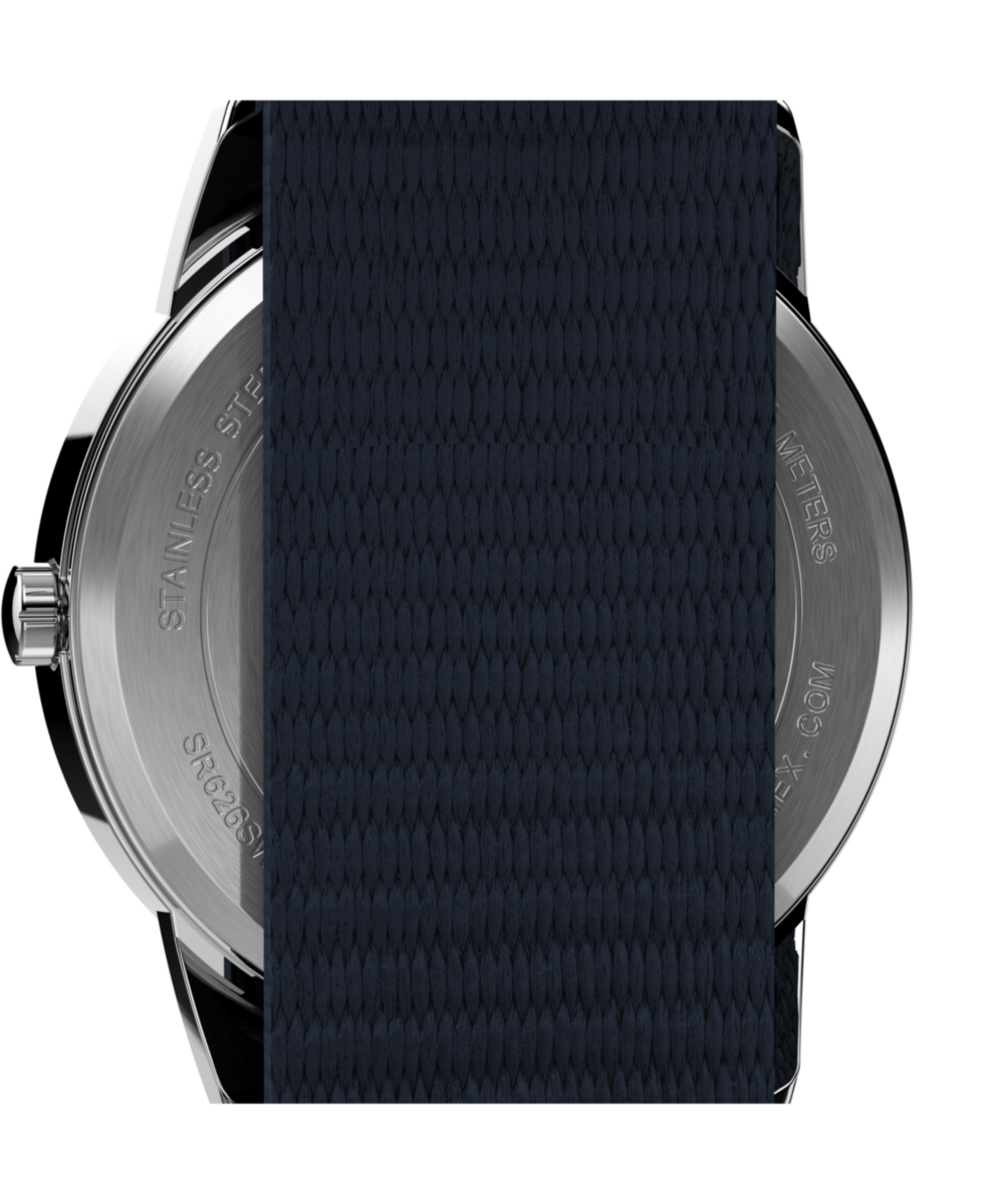 Heritage Easy Reader 35mm Fabric Fast Wrap Strap Watch