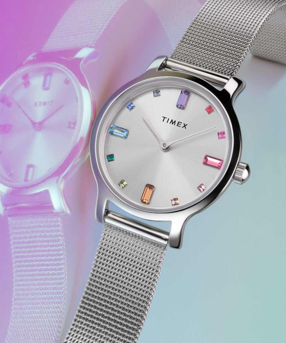 Heritage Transcend 31mm Stainless Steel Mesh Band Watch