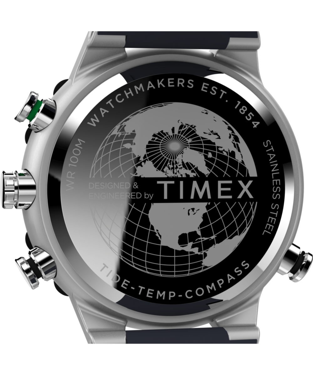 Heritage Expedition Tide-Temp-Compass 45mm Silicone Strap Watch