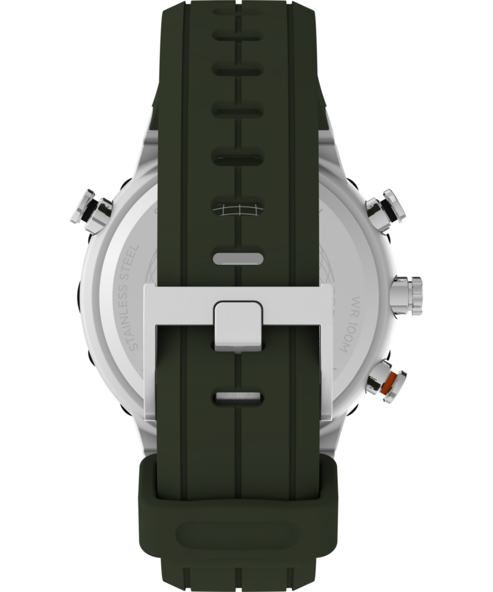 Heritage Expedition Tide-Temp-Compass 45mm Silicone Strap Watch