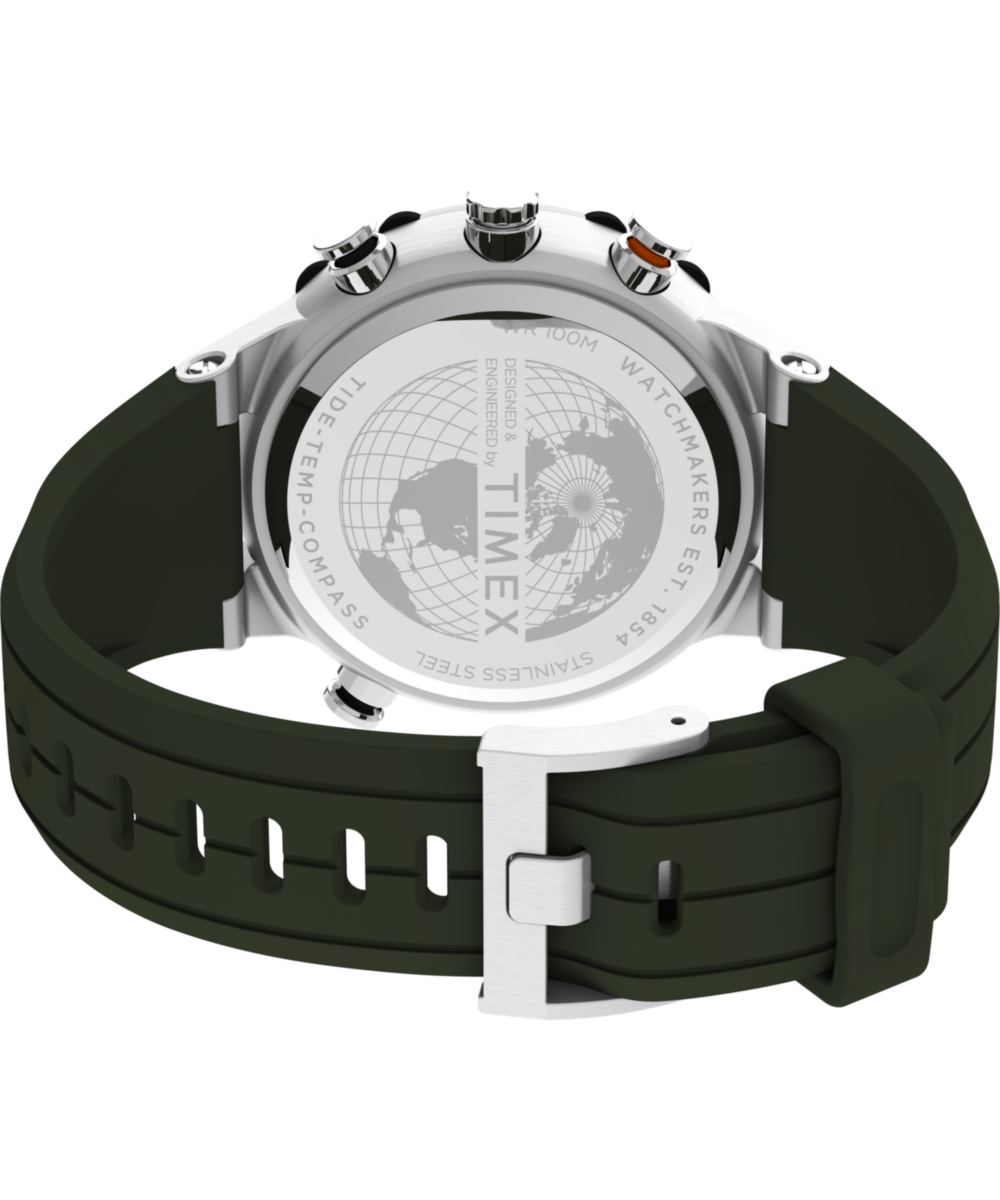 Heritage Expedition Tide-Temp-Compass 45mm Silicone Strap Watch