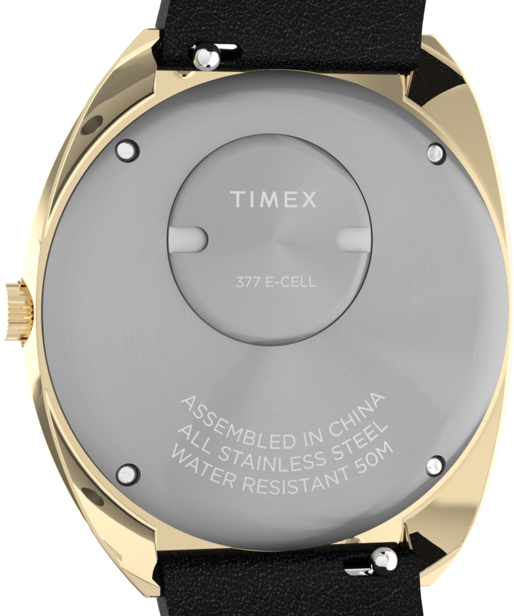 Heritage Q Timex 1972 Reissue 39mm Leather Strap Watch