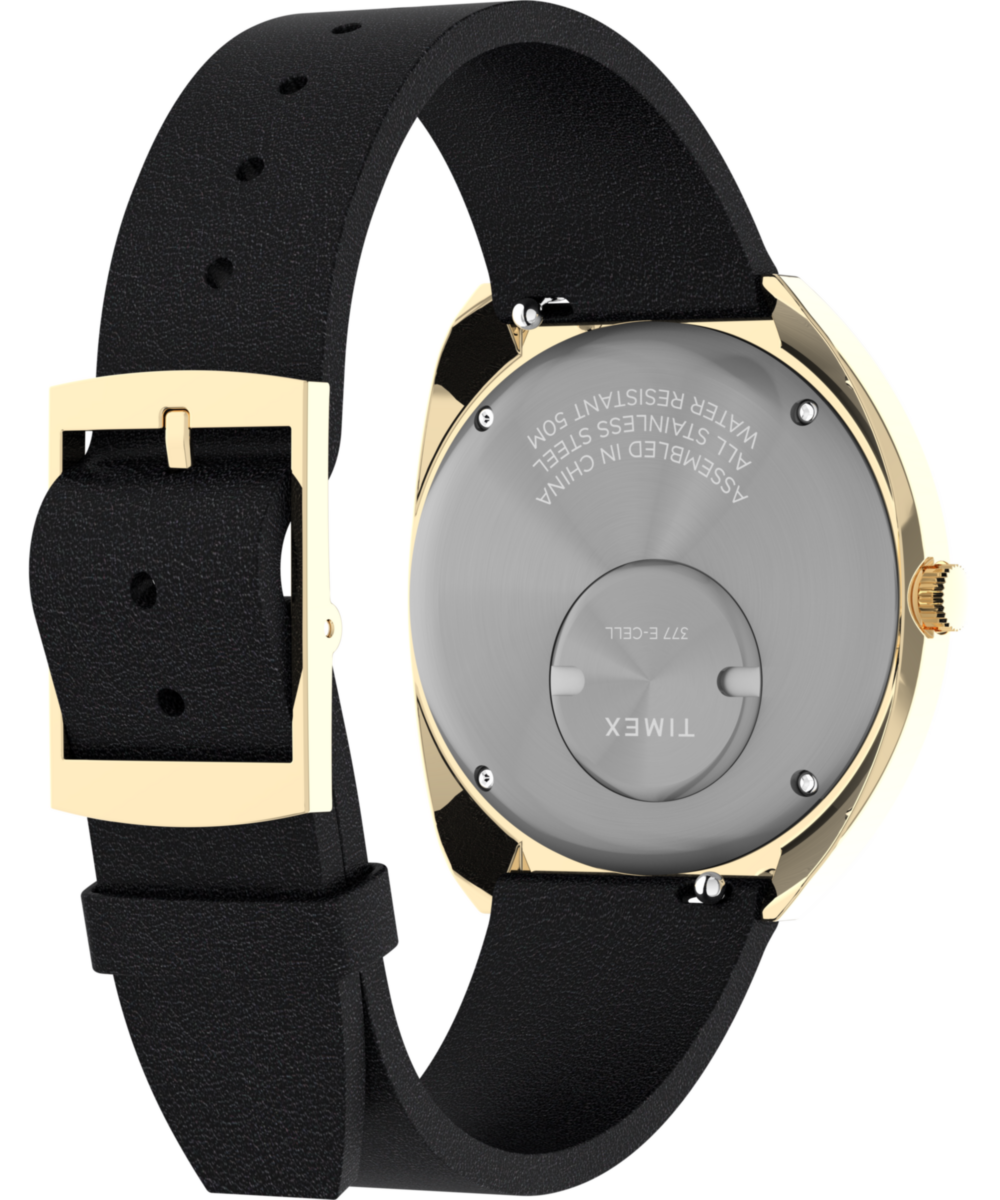 Heritage Q Timex 1972 Reissue 39mm Leather Strap Watch