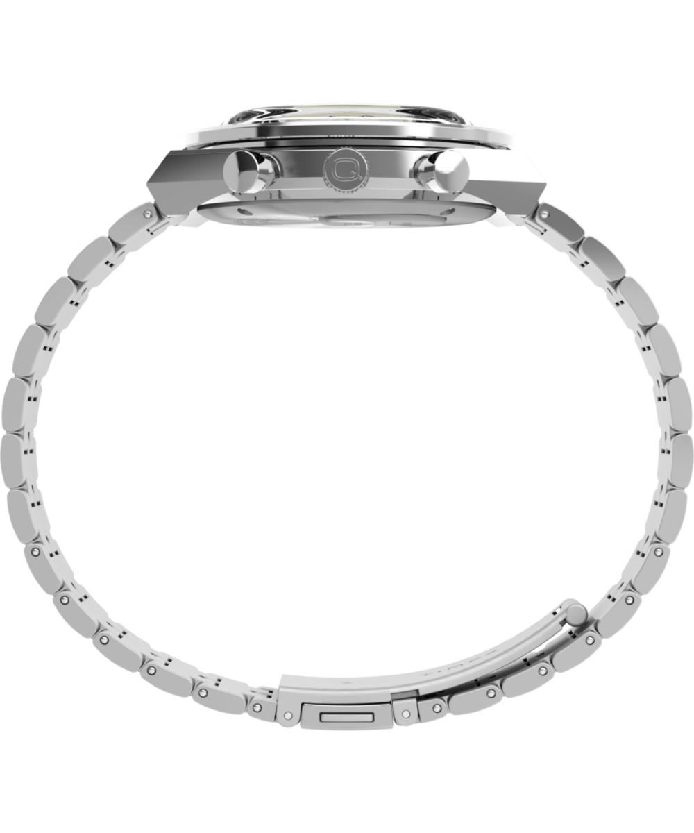 Heritage Q Timex Chronograph 40mm Stainless Steel Bracelet Watch