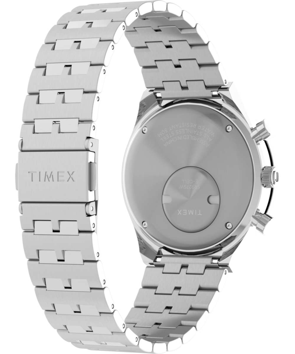 Heritage Q Timex Chronograph 40mm Stainless Steel Bracelet Watch