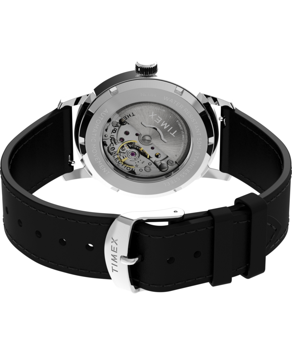 Heritage Marlin Automatic 40mm Leather Strap Watch