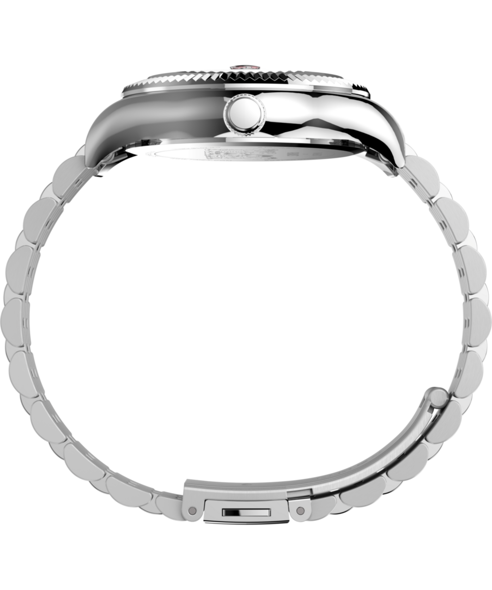Heritage Peanuts x Timex Legacy 34mm Stainless Steel Bracelet Watch