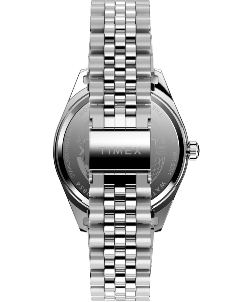 Heritage Timex Legacy Day and Date 41mm Stainless Steel Bracelet Watch