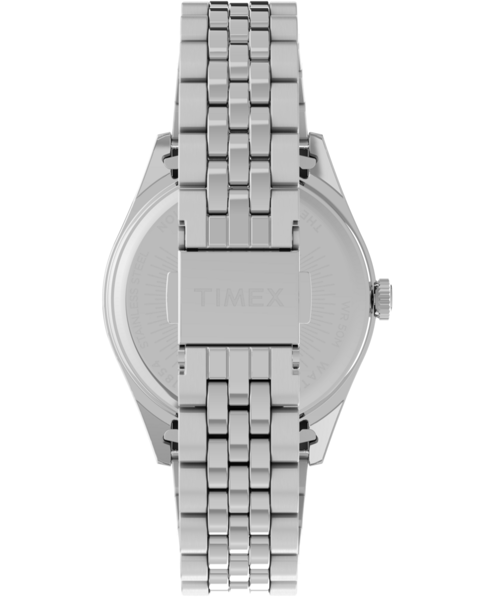 Heritage Timex Legacy Day and Date 36mm Stainless Steel Bracelet Watch