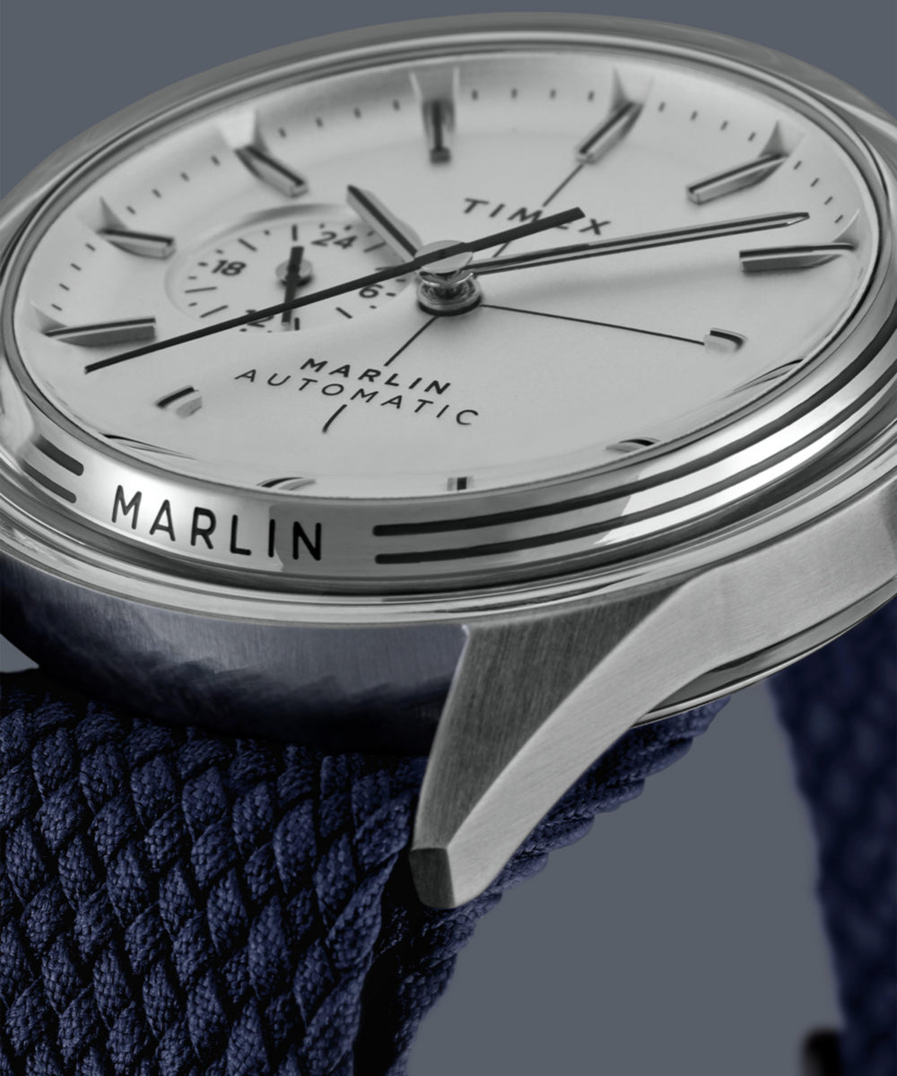 Heritage Marlin Jet Automatic 38mm Fabric Strap Watch