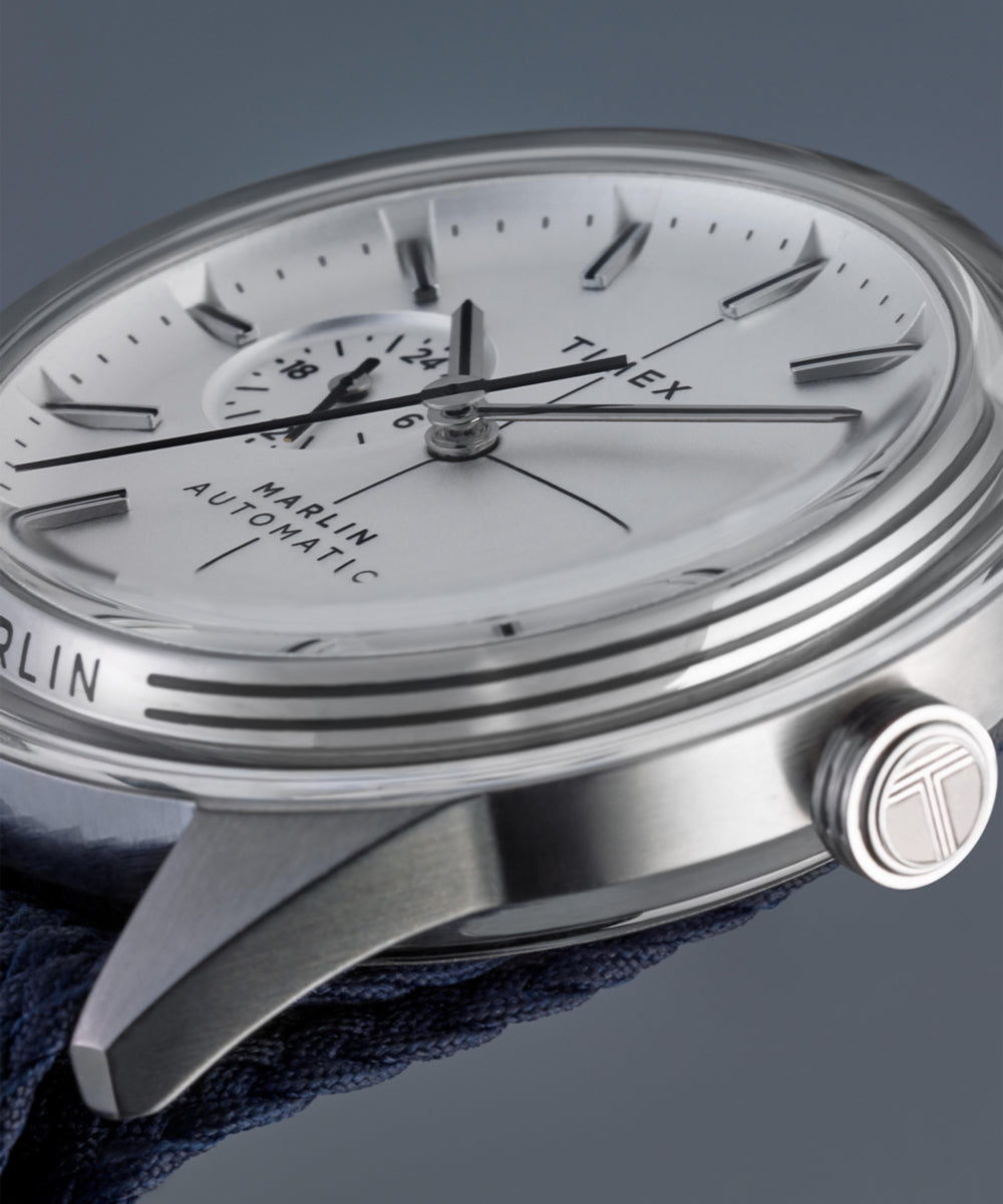 Heritage Marlin Jet Automatic 38mm Fabric Strap Watch