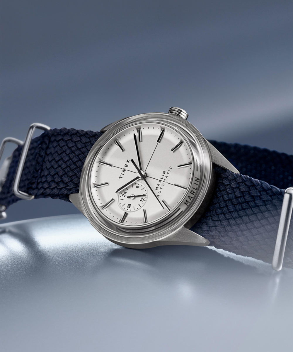 Heritage Marlin Jet Automatic 38mm Fabric Strap Watch