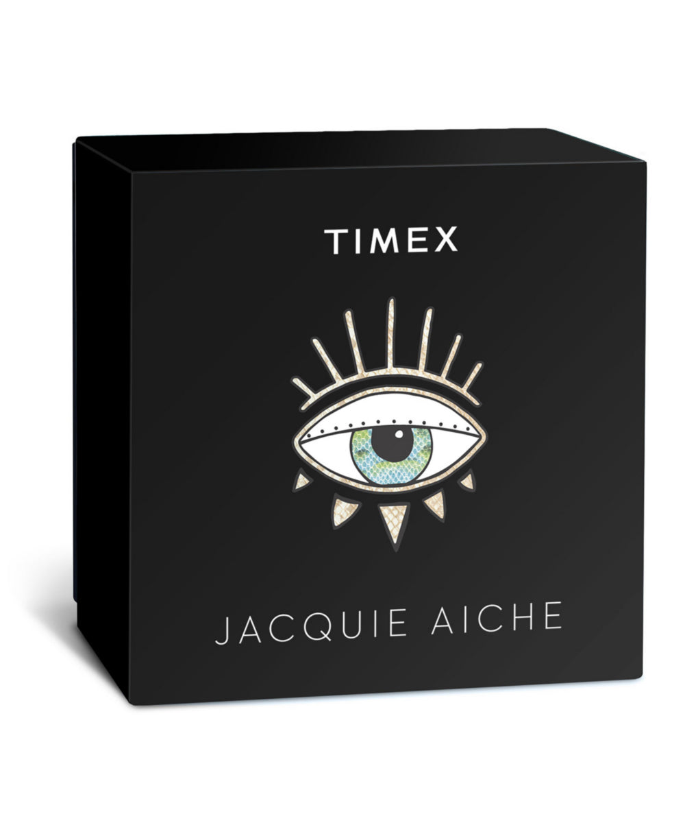 Heritage Timex Legacy x Jacquie Aiche Gold Sunray Dial with Tribe Eye 36mm Watch