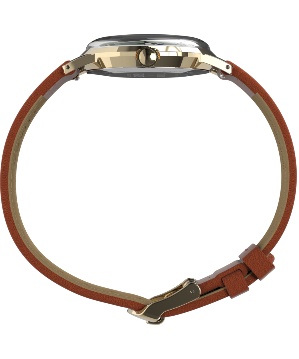 Heritage Peanuts x Timex Marlin Hand-Wound Snoopy Tennis 34mm Leather Strap Watch