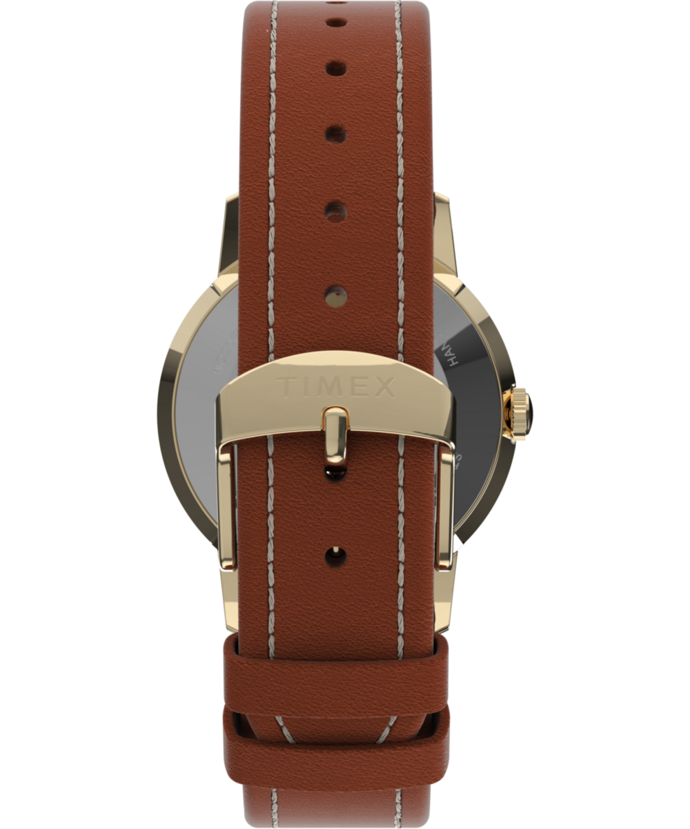 Heritage Peanuts x Timex Marlin Hand-Wound Snoopy Tennis 34mm Leather Strap Watch