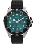 Heritage Harborside Coast 44mm Synthetic Rubber Strap Watch