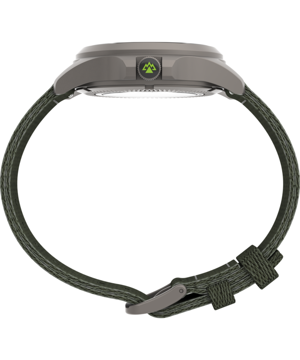 Heritage Expedition Field Post Titanium Automatic 41mm Recycled Fabric Strap Watch
