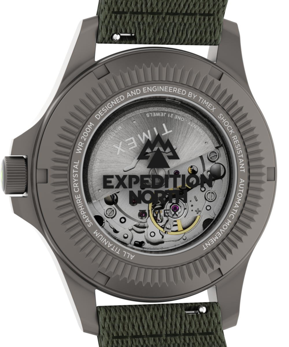 Heritage Expedition Field Post Titanium Automatic 41mm Recycled Fabric Strap Watch
