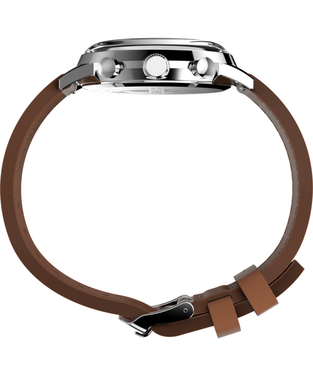 Heritage Marlin Chronograph Tachymeter 40mm Leather Strap Watch