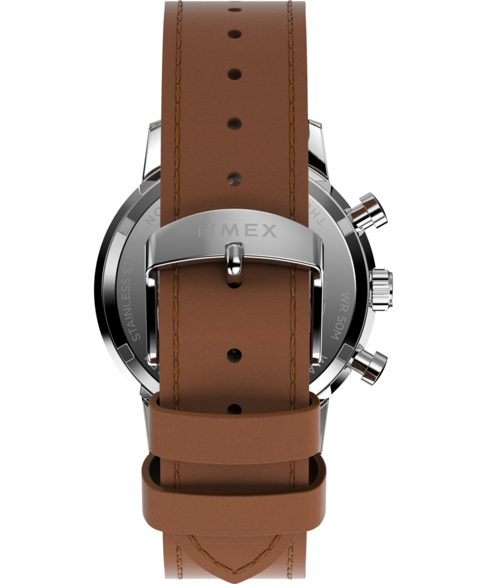 Heritage Marlin Chronograph Tachymeter 40mm Leather Strap Watch