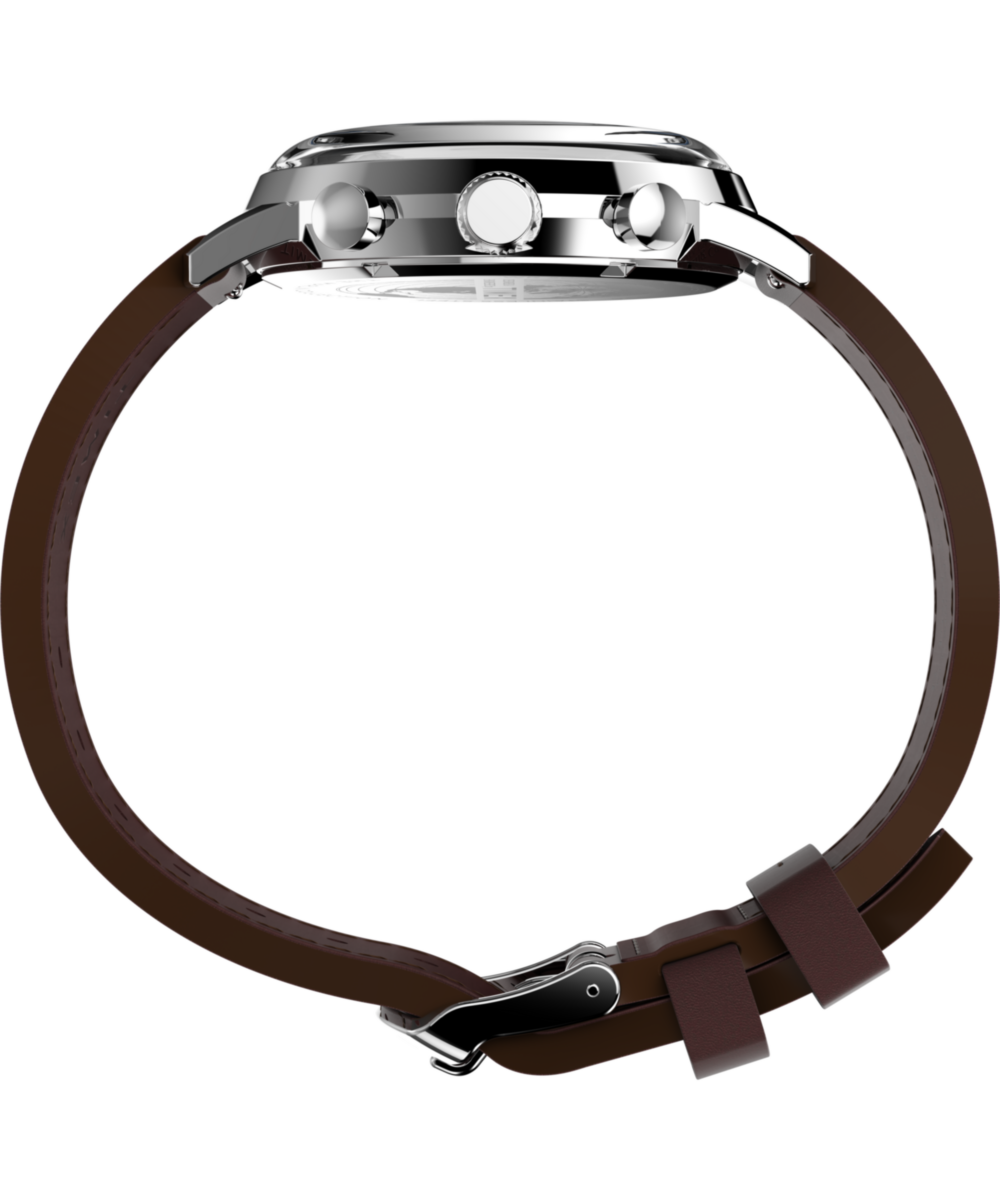 Heritage Marlin Chronograph Tachymeter 40mm Leather Strap Watch
