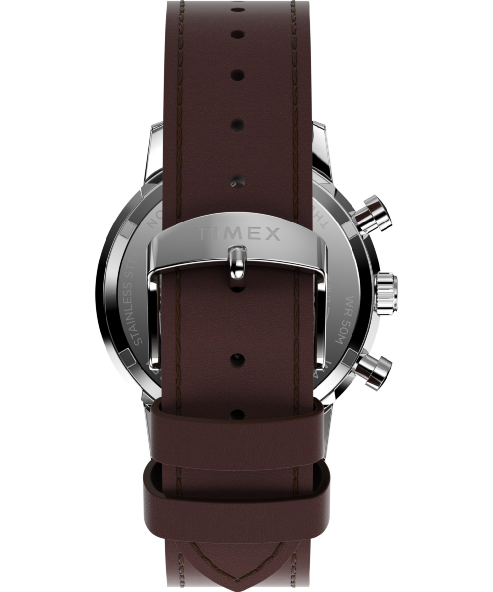 Heritage Marlin Chronograph Tachymeter 40mm Leather Strap Watch