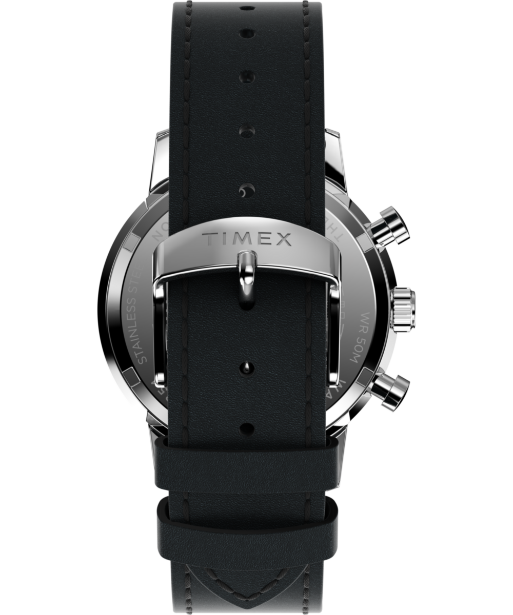 Heritage Marlin Chronograph Tachymeter 40mm Leather Strap Watch