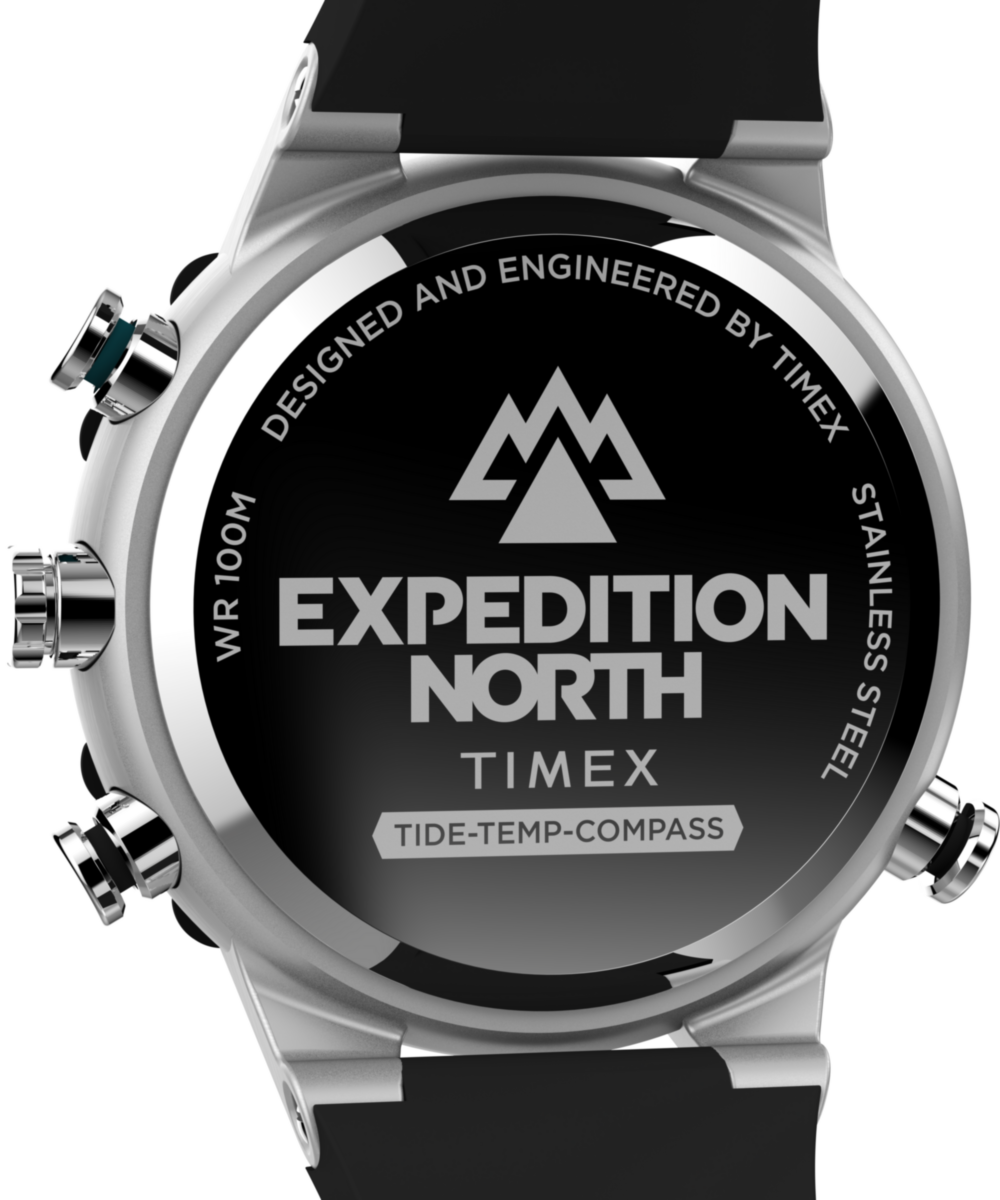 Heritage Expedition Tide-Temp-Compass 45mm Silicone Strap Watch